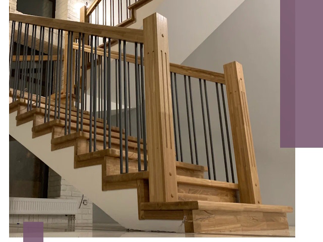 Реставрация деревянных и металлических лестниц в Канаше