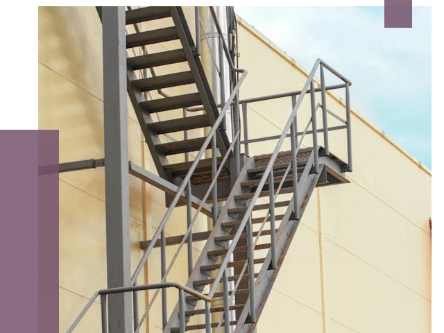 Пожарные лестницы в Канаше от 12326 руб. — монтаж и продажа | ПРОЛЁТ-Кна