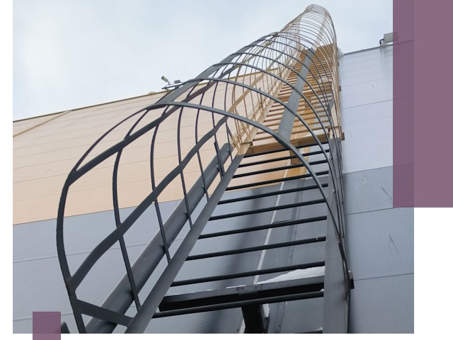 Изготовление и монтаж пожарных лестниц в Канаше профессионально