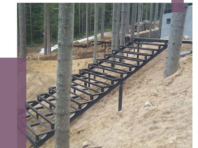 Монтаж металлических лестниц в Канаше от 13610 руб. 