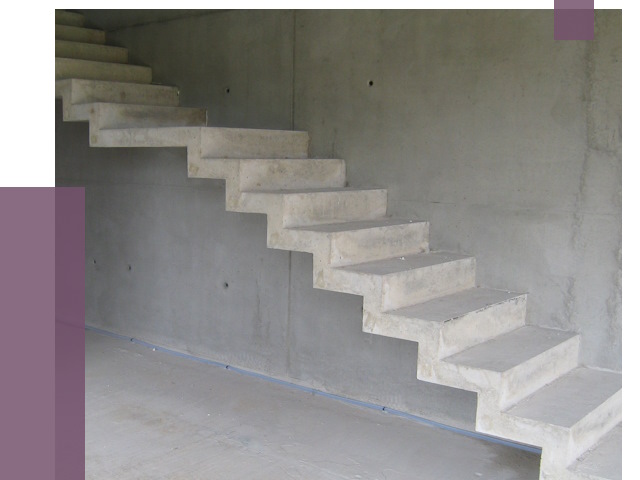 Бетонные лестницы в Канаше от 19003 руб. под ключ | ПРОЛЁТ-Кна