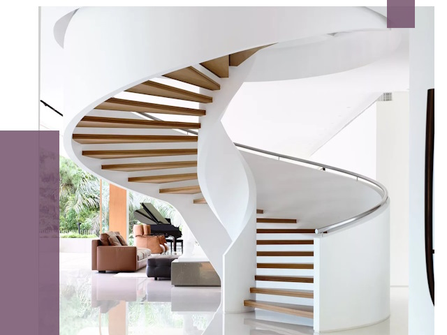 Винтовые лестницы в Канаше под ключ от 48792 руб. | ПРОЛЁТ-Кна