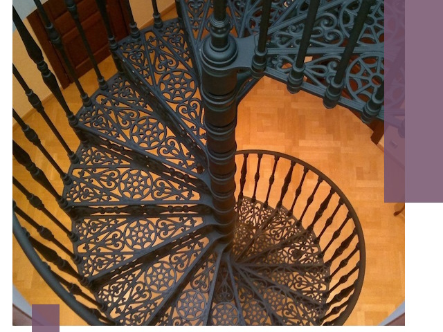 Винтовые лестницы под ключ в Канаше: производство и монтаж