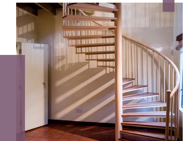 Изготовление винтовых лестниц на заказ в Канаше от 76526 руб. | ПРОЛЁТ-Кна