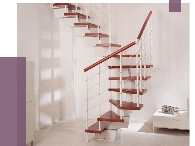 Изготовление лестниц на больцах в Канаше от 9758 руб. | ПРОЛЁТ-Кна