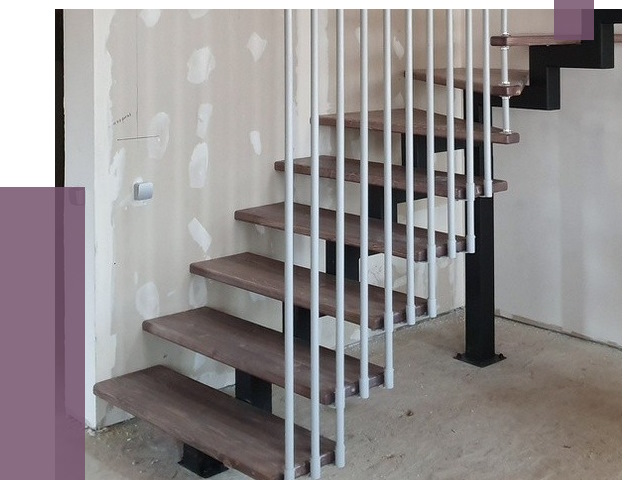 Монтаж лестниц на больцах в Канаше от 8423 руб. — надежно| ПРОЛЁТ-Кна