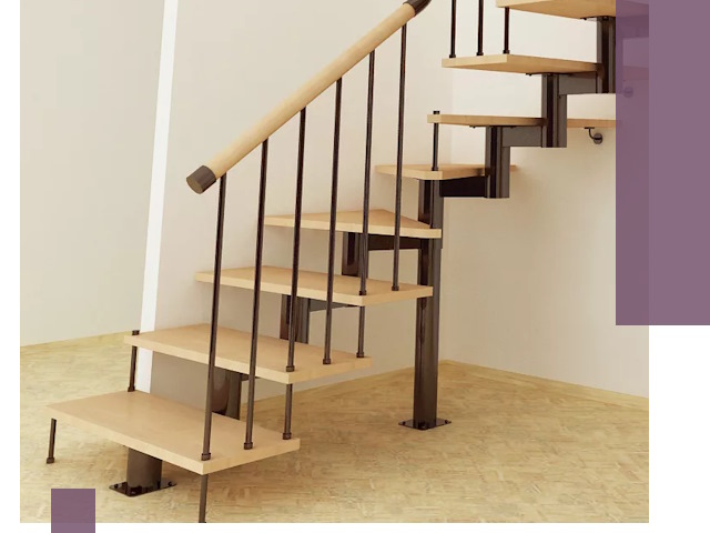 Монтаж лестниц на больцах в Канаше — быстро и надежно