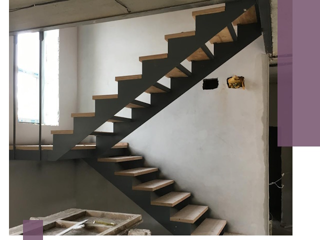 Изготовление лестниц на металлокаркасе в Канаше от производителя