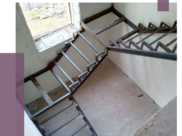 Монтаж лестниц на металлокаркасе в Канаше от 12840 руб. — ПРОЛЁТ-Кна