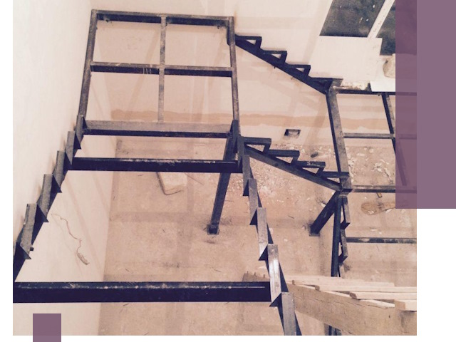 Монтаж лестниц на металлокаркасе в Канаше быстро и качественно