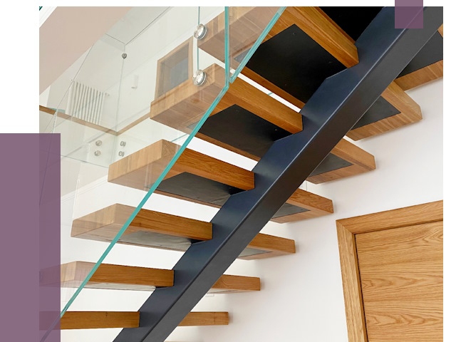 Лестницы на монокосоуре в Канаше от 19003 руб. под ключ | ПРОЛЁТ-Кна