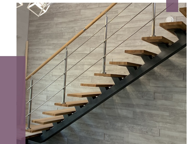 Изготовление лестниц на монокосоуре в Канаше от 76526 руб. 