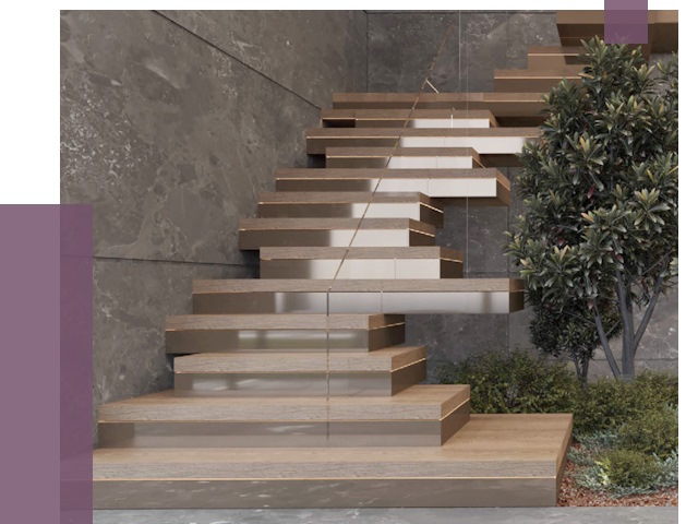 Современные лестницы в Канаше от 13867 руб. | ПРОЛЁТ-Кна