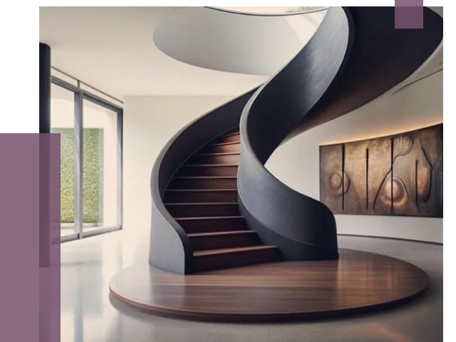 Элитные лестницы под заказ в Канаше от 190032 руб. — ПРОЛЁТ-Кна