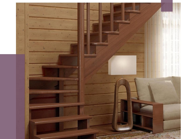 Лестницы эконом класса в Канаше от 18336 руб. бюджетные решения