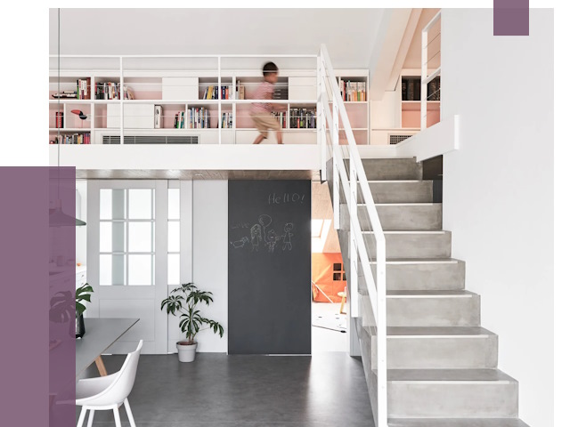 Лестницы для двухуровневой квартиры в Канаше от 177192 руб. | ПРОЛЁТ-Кна