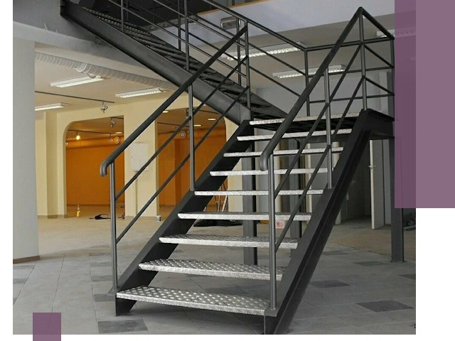 Лестницы для офиса в Канаше: изготовление, монтаж, демонтаж