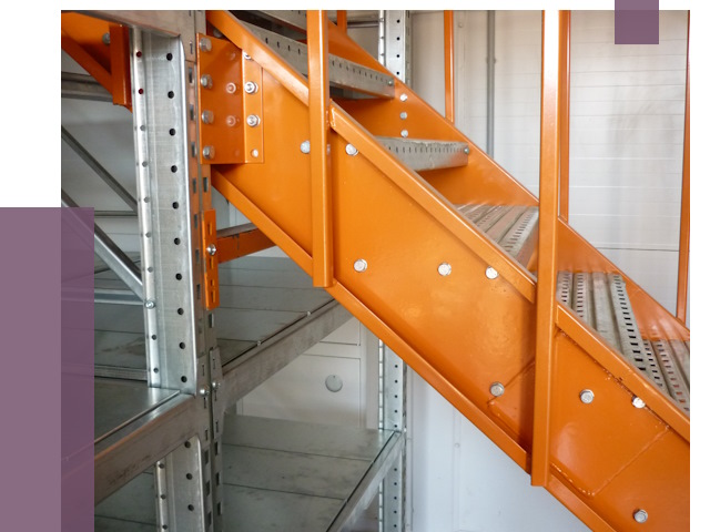 Лестницы для склада в Канаше от 77040 руб. — решения | ПРОЛЁТ-Кна