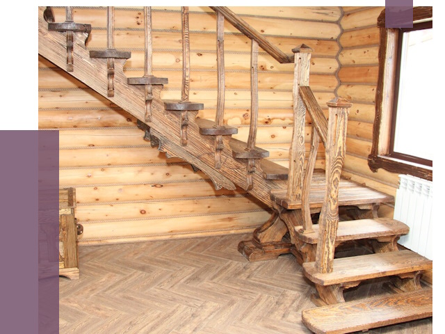 Лестницы в баню в Канаше от 19209 руб. — изготовление | ПРОЛЁТ-Кна