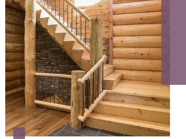 Лестницы в баню под заказ и профессиональный монтаж в Канаше