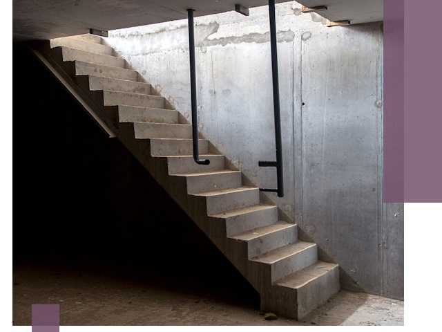 Изготовление и монтаж лестниц в подвале в Канаше