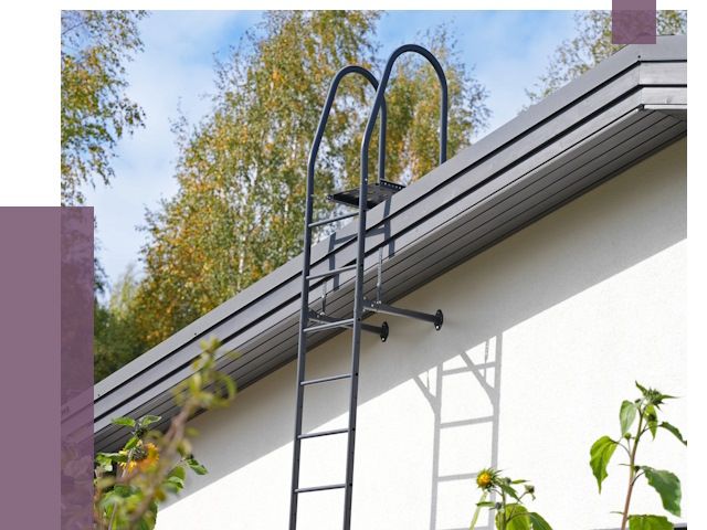 Лестницы на крышу в Канаше от 19209 руб. — монтаж и монтаж ПРОЛЁТ-Кна