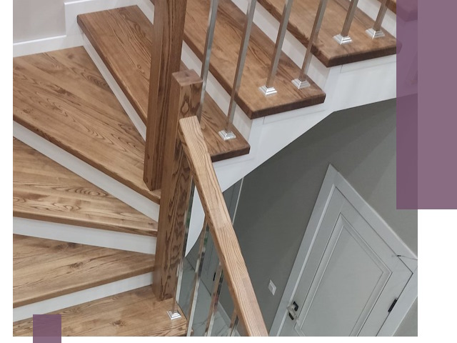 Обшивка металлических лестниц под ключ в Канаше