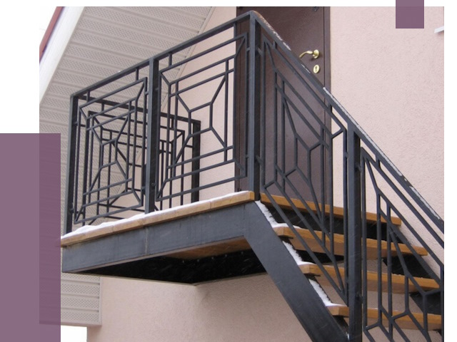 Металлические перила в Канаше от 4314 руб.  | ПРОЛЁТ-Кна