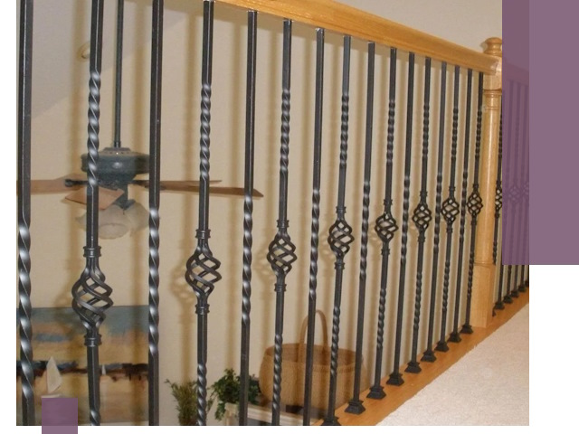 Изготовление и монтаж кованных перил в Канаше под ключ