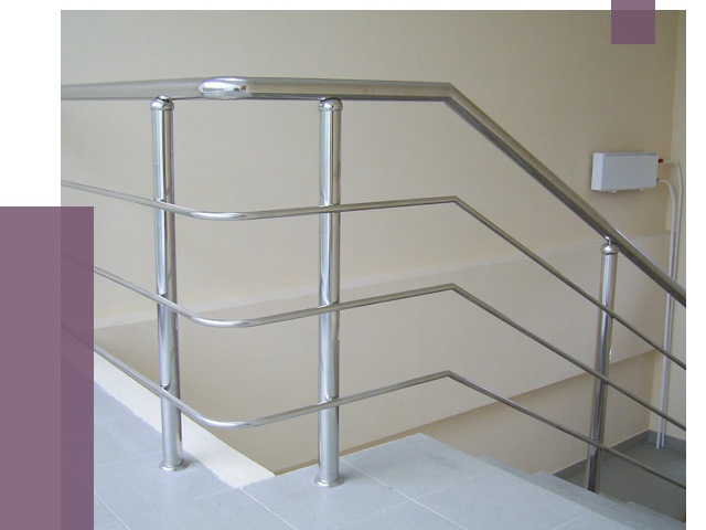 Алюминиевые перила в Канаше от 6369 руб. под ключ | ПРОЛЁТ-Кна