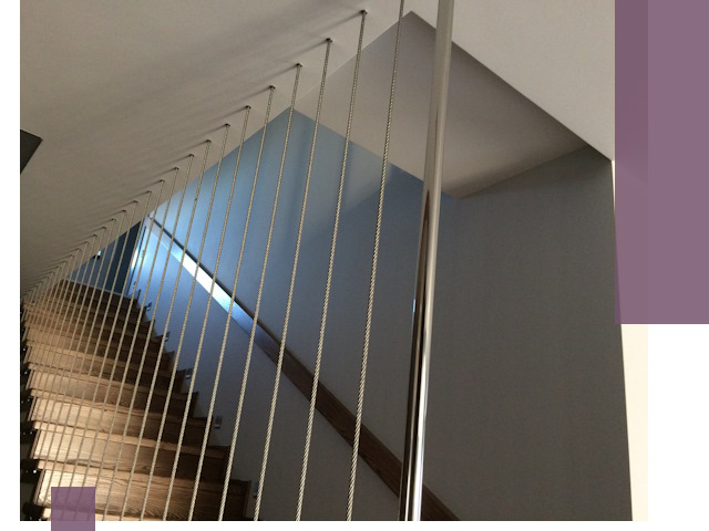 Тросовые перила под ключ в Канаше — производство и монтаж