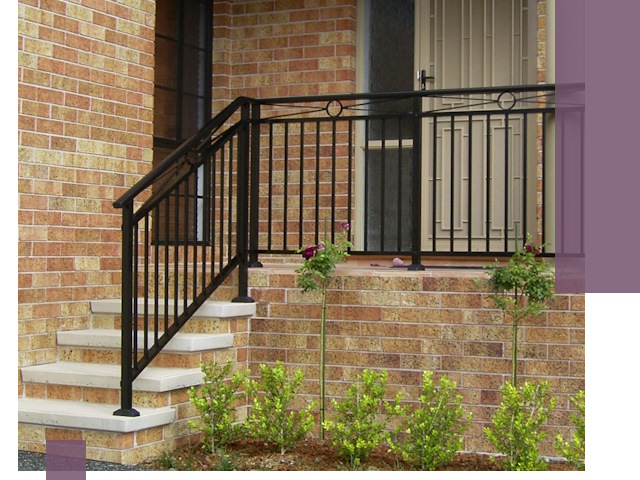 Уличные перила из металла под ключ в Канаше