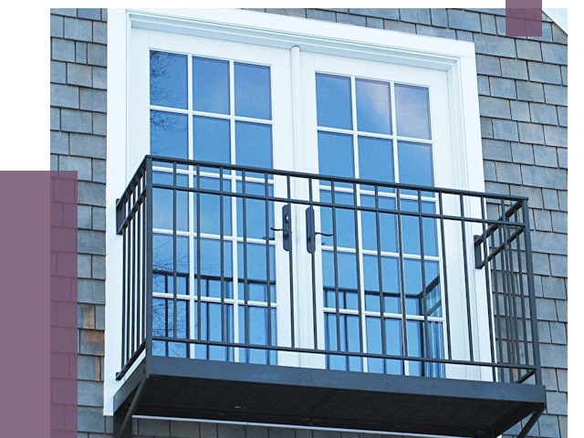 Французские балконы в Канаше от 7447 руб. за м2