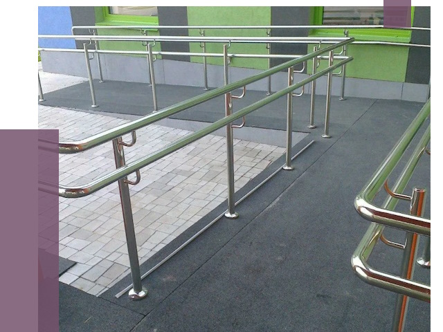 Ограждения пандусов в Канаше от 4366 руб. монтаж | ПРОЛЁТ-Кна