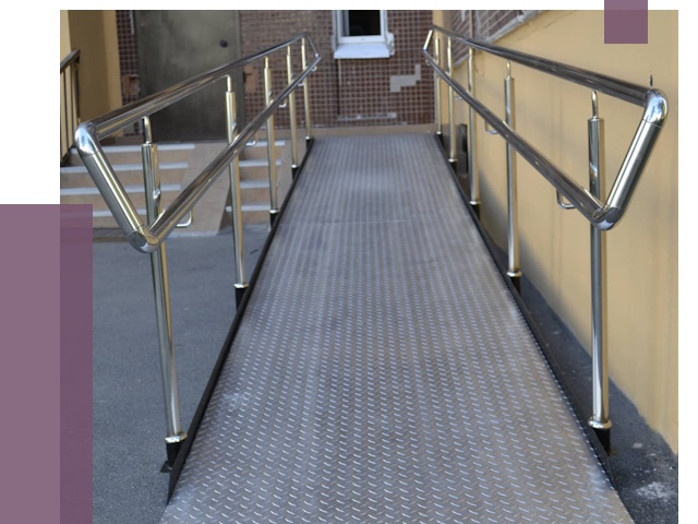 Пандусы в Канаше от 12326 руб. — установка для инвалидов | ПРОЛЁТ-Кна