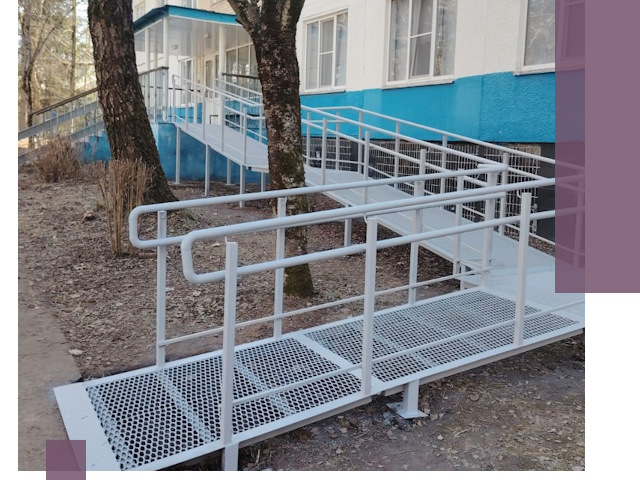 Пандусы под ключ в Канаше: изготовление, монтаж и демонтаж