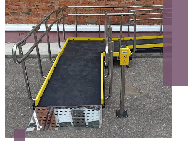 Изготовление наклонных пандусов для инвалидов в Канаше