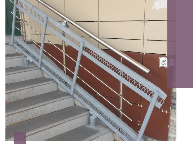 Изготовление откидных пандусов под ключ в Канаше