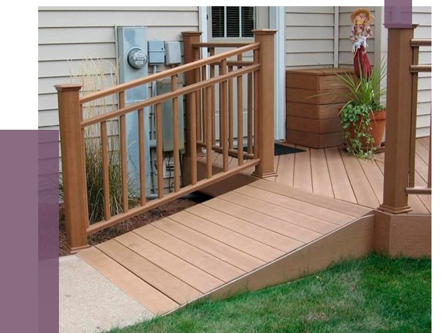 Пандус на крыльцо в Канаше под ключ от 7807 руб.