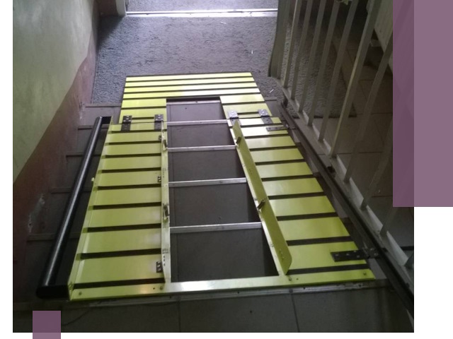 Профессиональный монтаж пандуса в подъезд в Канаше