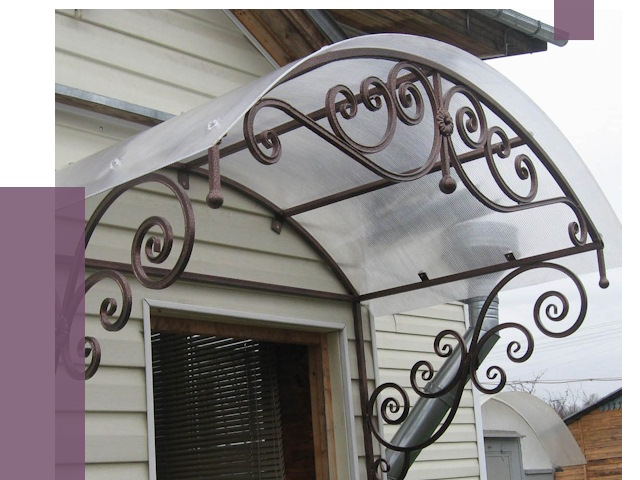 Изготовление козырьков в Канаше от 7396 руб. — заказать | ПРОЛЁТ-Кна