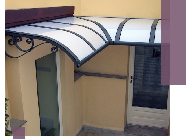 Монтаж козырьков любой сложности в Канаше под ключ