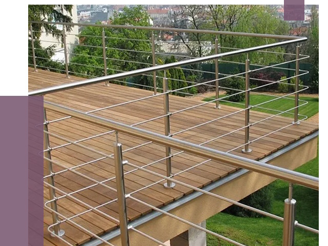 Алюминиевые парапеты в Канаше под ключ от 7807 руб. 