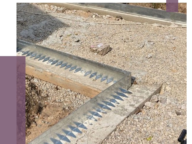 Нержавеющие бордюры в Канаше от 4828 руб. под ключ | ПРОЛЁТ-Кна