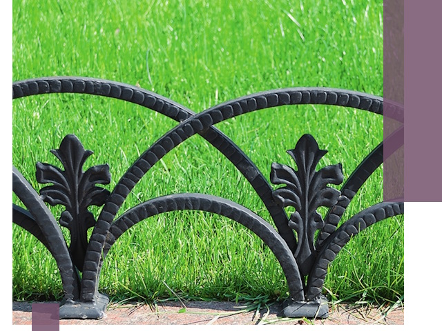 Декоративные металлические бордюры под ключ в Канаше