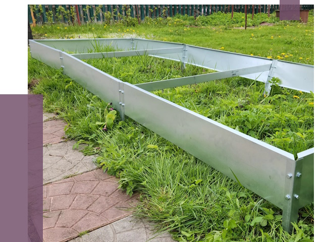 Металлические бордюры для грядок в Канаше от 1798 руб. 