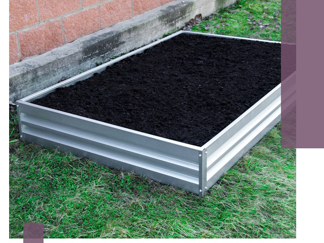 Металлические бордюры для грядок в Канаше: прочность и аккуратность