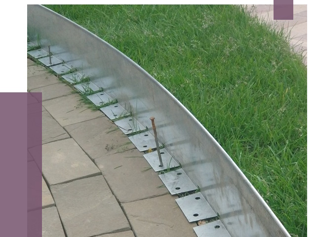 Металлические бордюры для тротуаров в Канаше от 8731 руб.