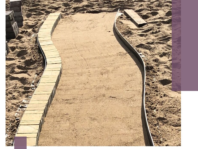 Металлические бордюры для тротуаров в Канаше — прочные и долговечные