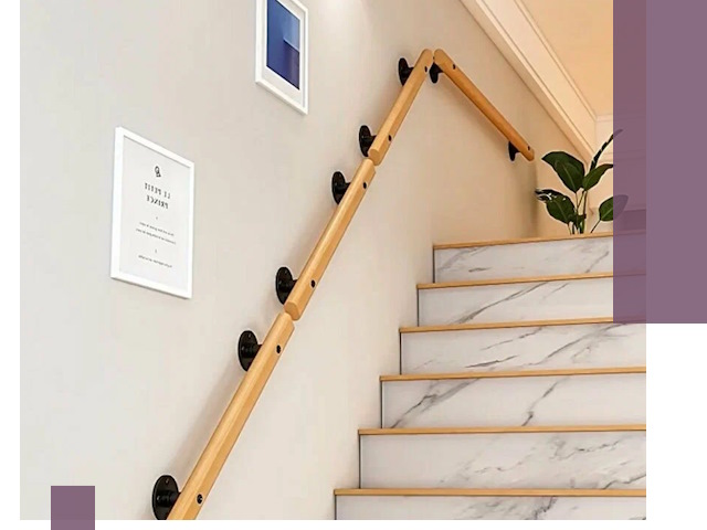 Поручни металлические и деревянные под ключ в Канаше